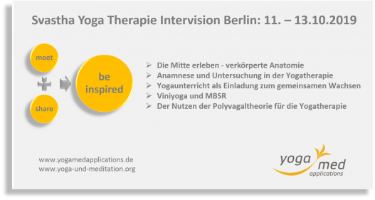 Yoga Therapie Intervision 2019 in Berlin